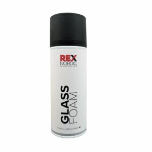 REX GlassFoam – Nettoyant vitres et surfaces à forte mousse