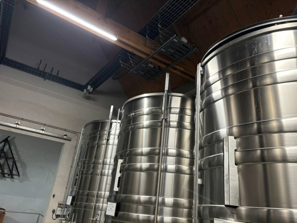 Cuves inox de cuverie, froid vinicole Climacentre