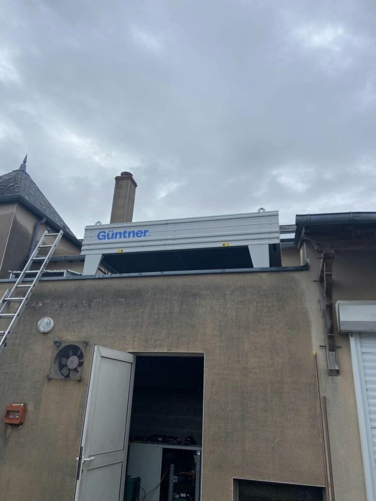 Groupe froid installé en toiture, Climacentre