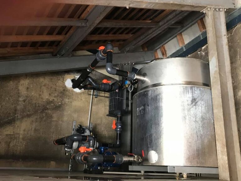 Cuve avec circuit de refroidissement, froid vinicole Climacentre