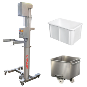 Elévateur de bacs plastiques ou inox SkyBac